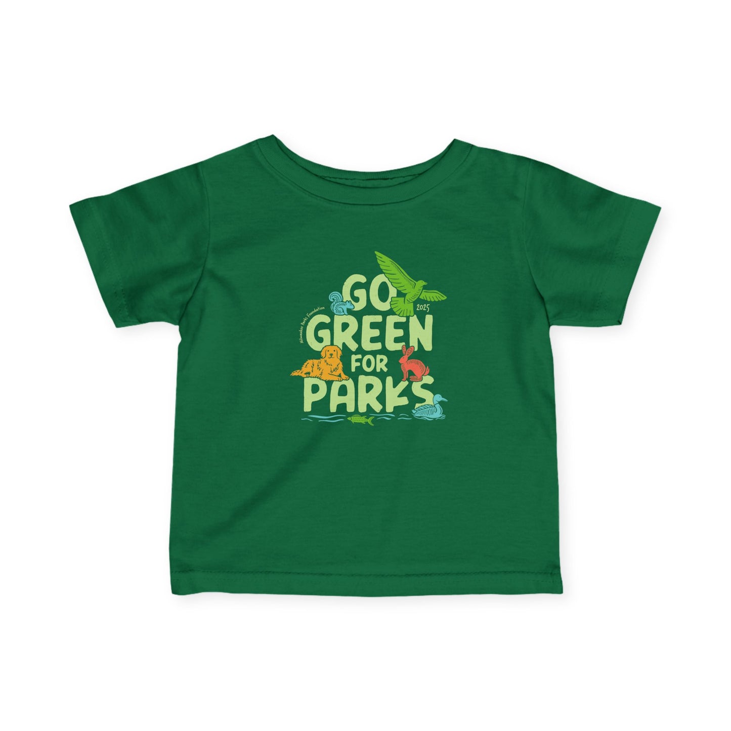 2025 Go Green For Parks Baby Shirt