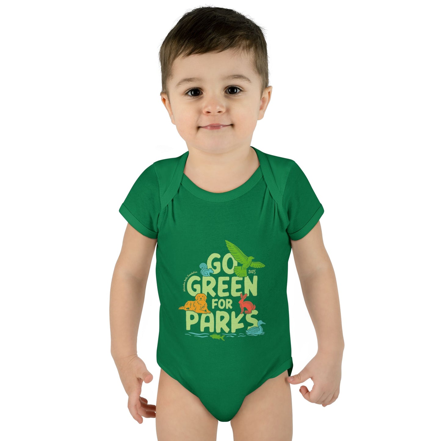 2025 Go Green for Parks Infant Onesie