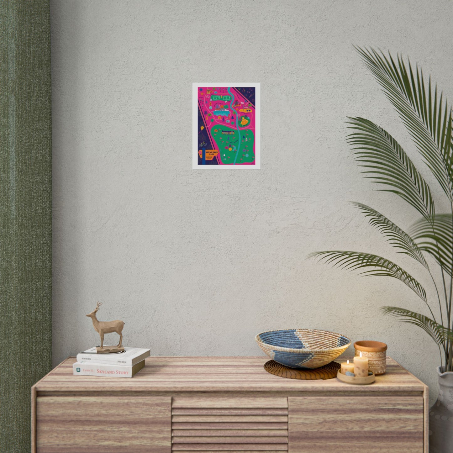 Brown Deer Poster