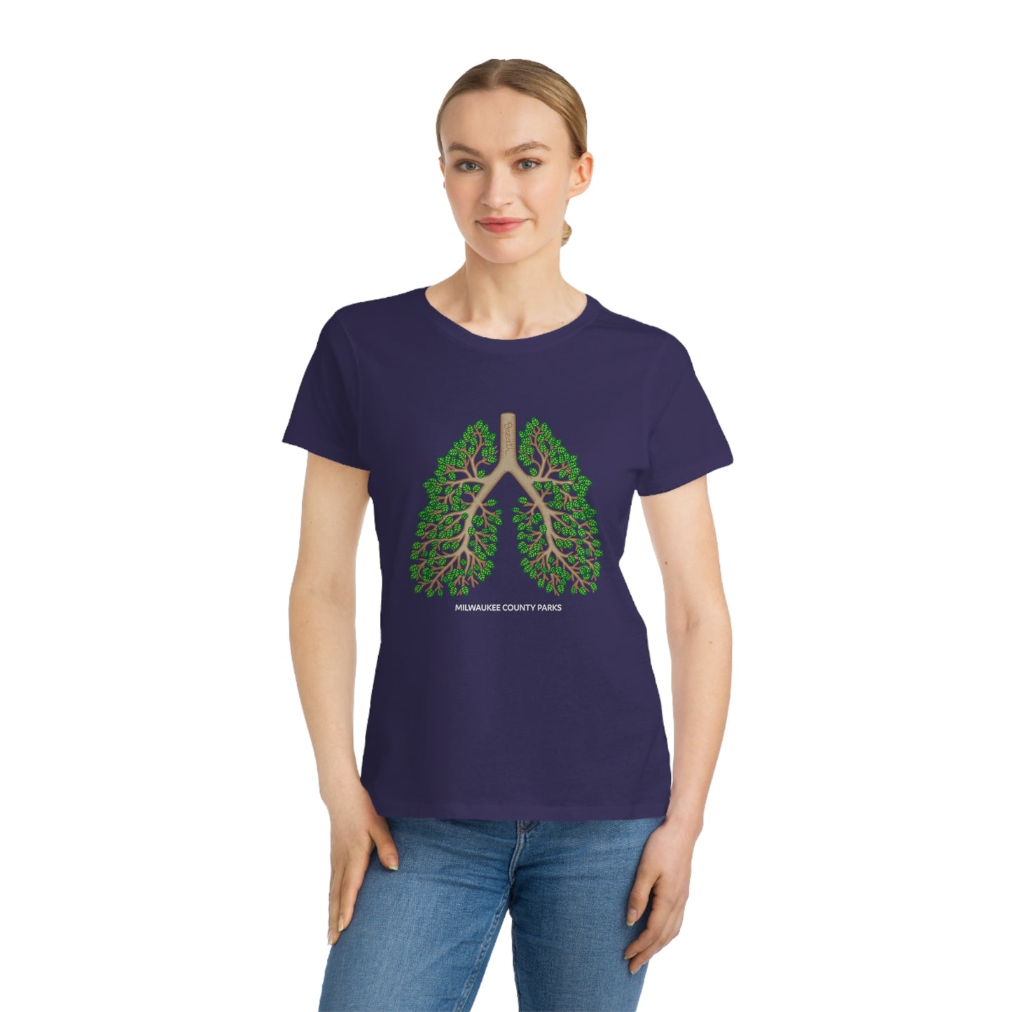 Milwaukee County Parks Eco-Friendly Women's T-Shirt - Breath
