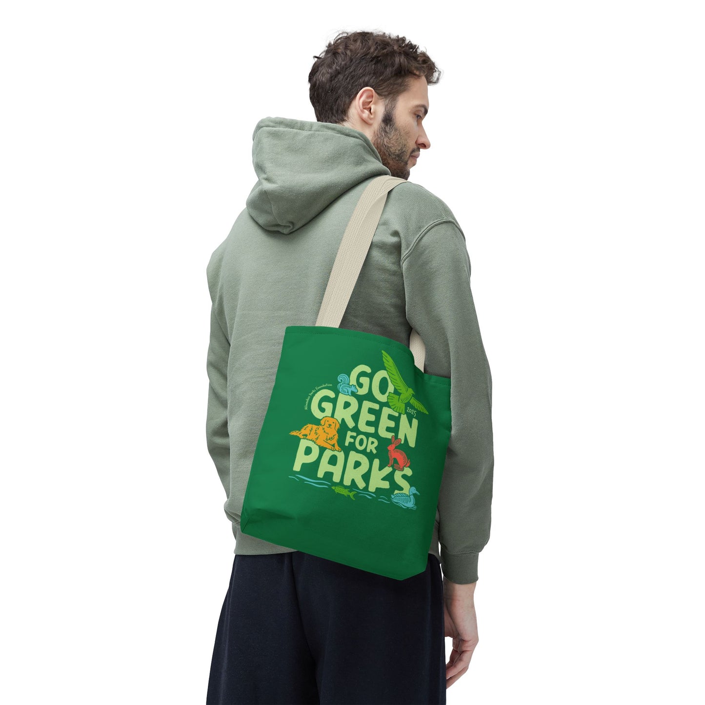 2025 Go Green for Parks Eco-Friendly Tote Bag