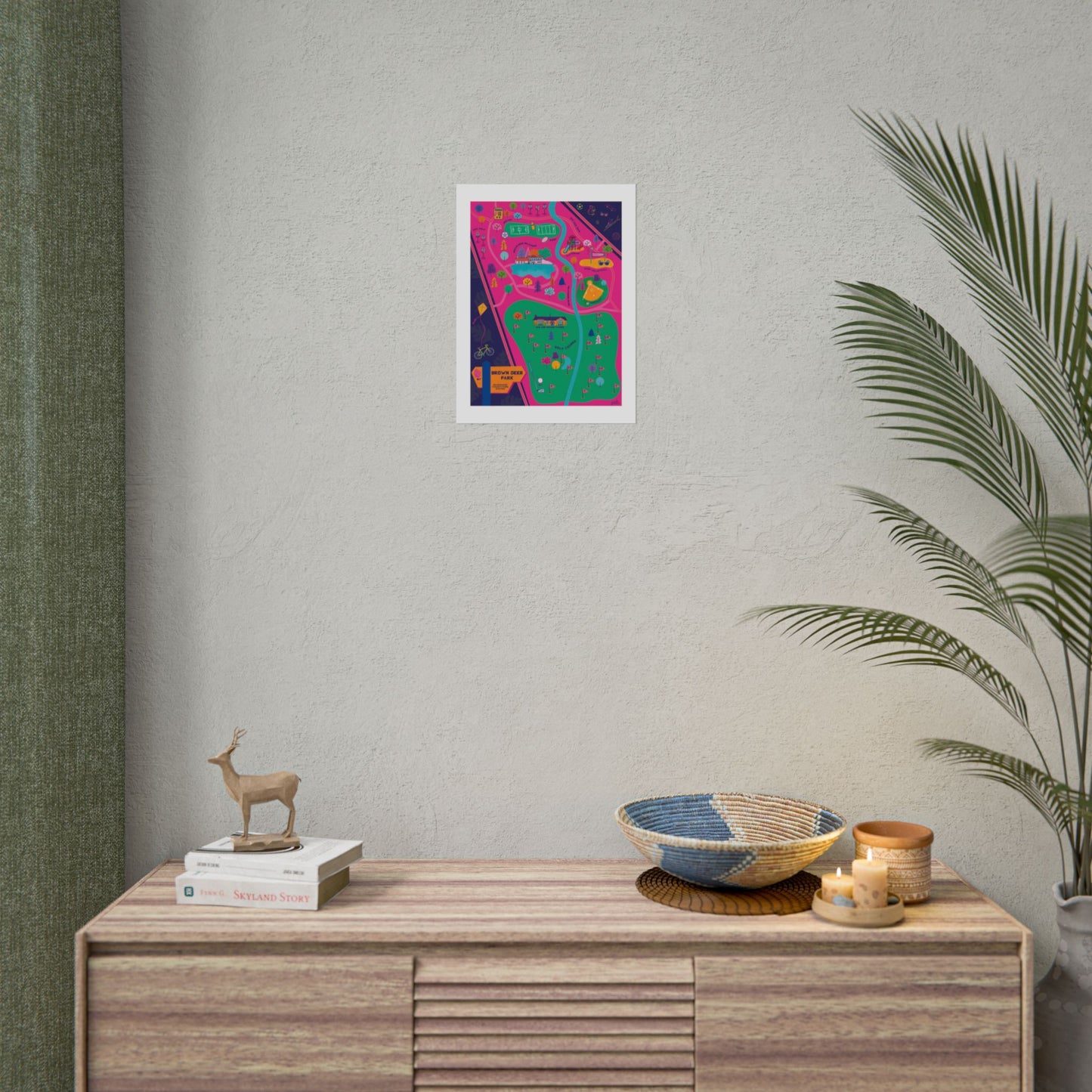 Brown Deer Poster
