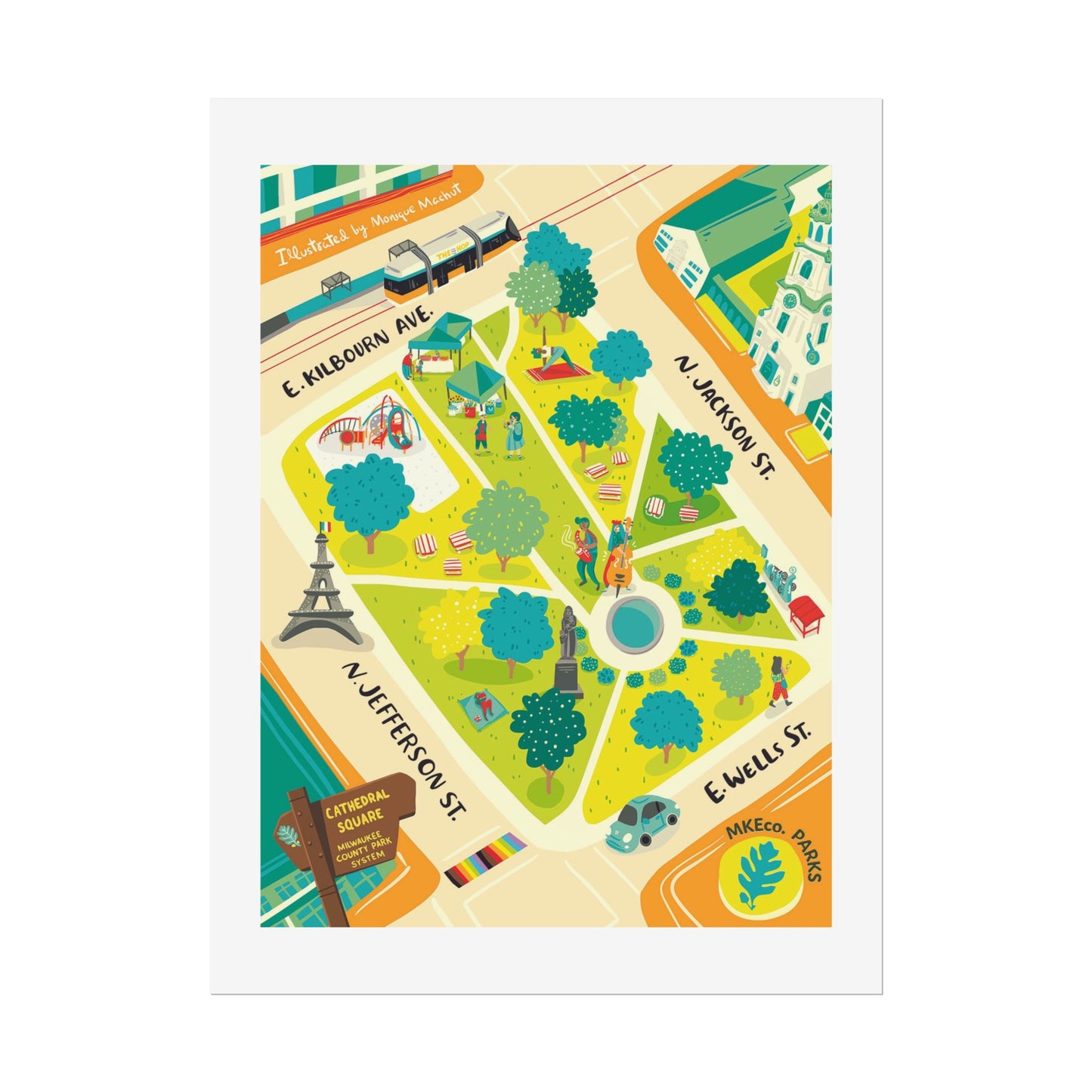 Cathedral Square Poster