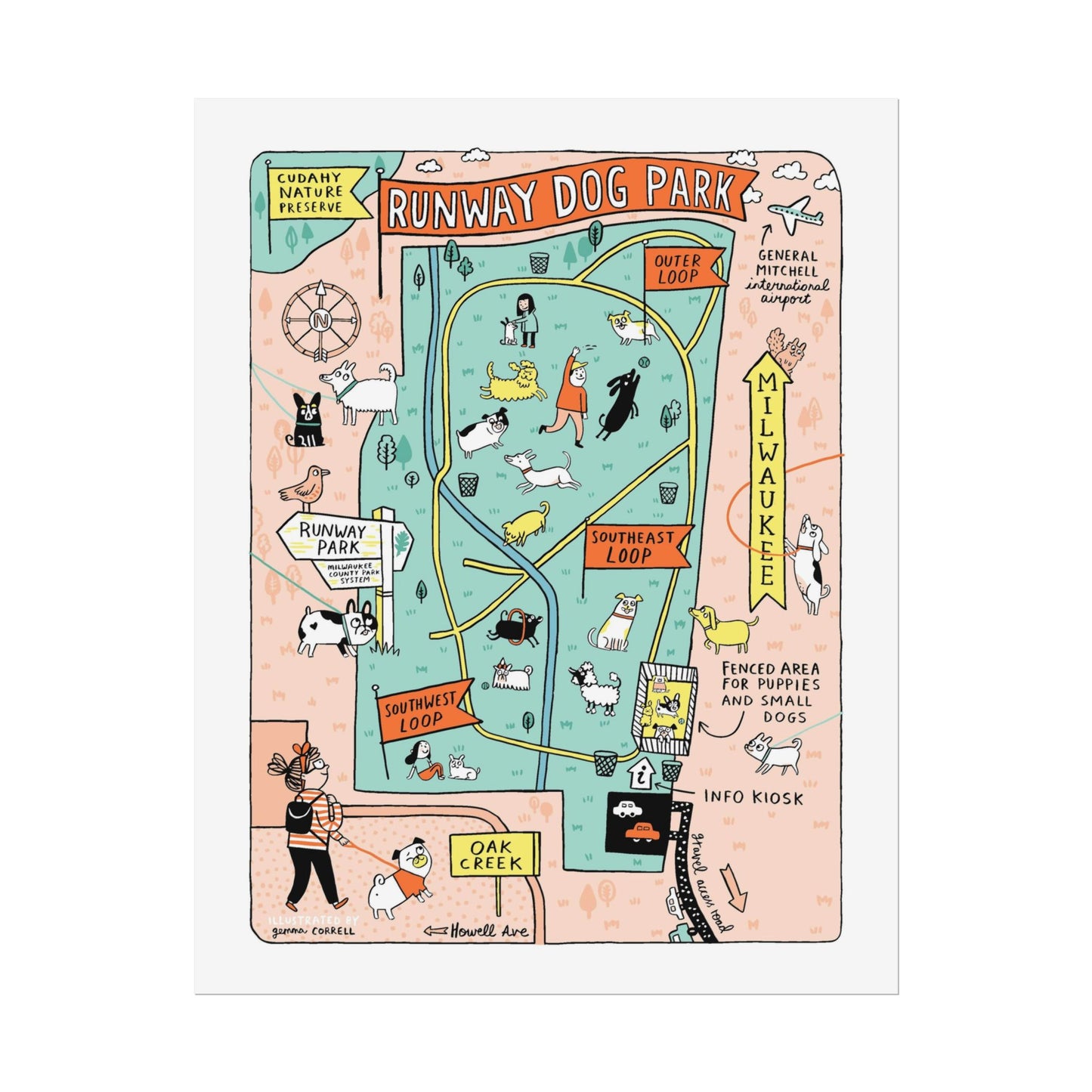 Runaway Dog Park Poster