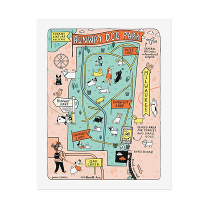 Runaway Dog Park Poster