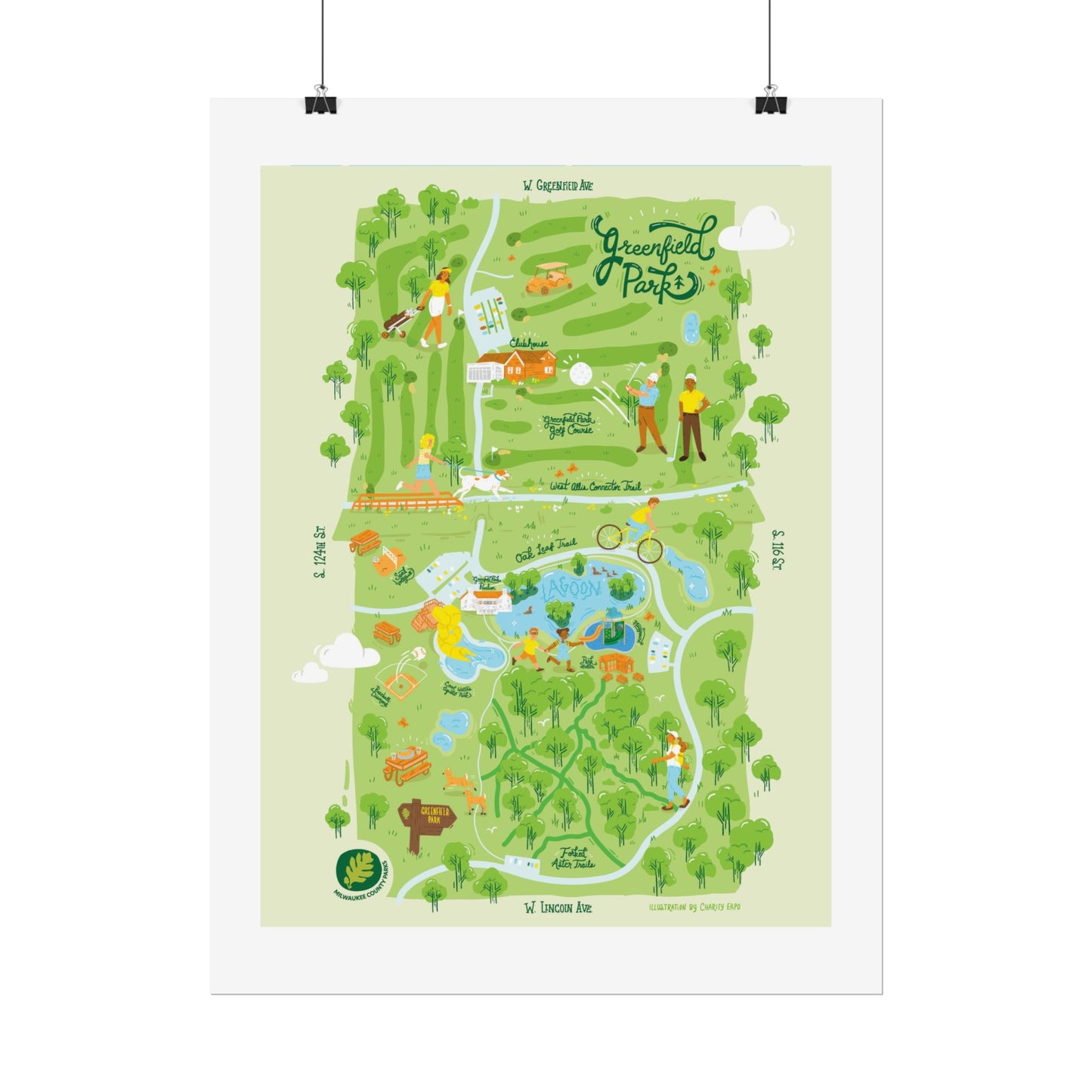 Greenfield Park Poster