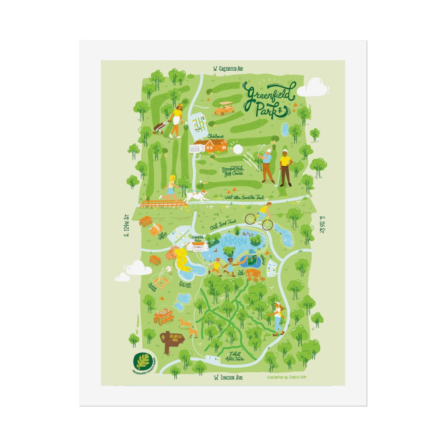 Greenfield Park Poster