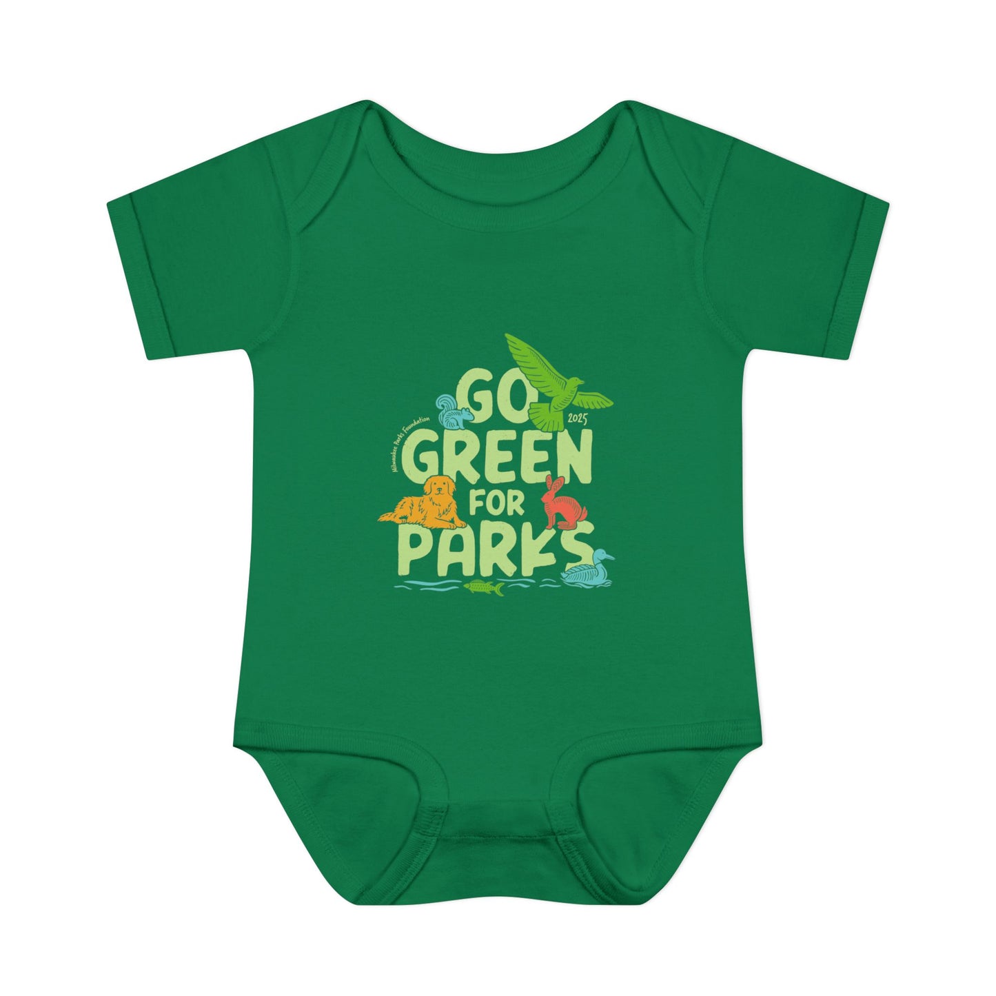 2025 Go Green for Parks Infant Onesie