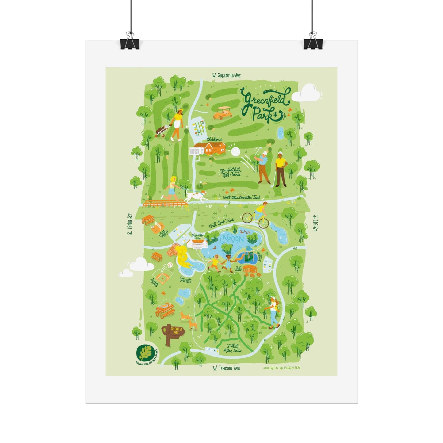 Greenfield Park Poster