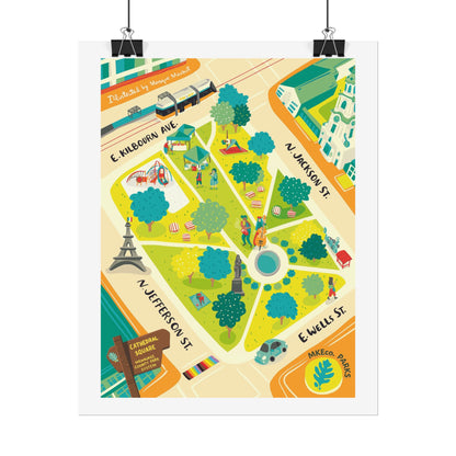 Cathedral Square Poster