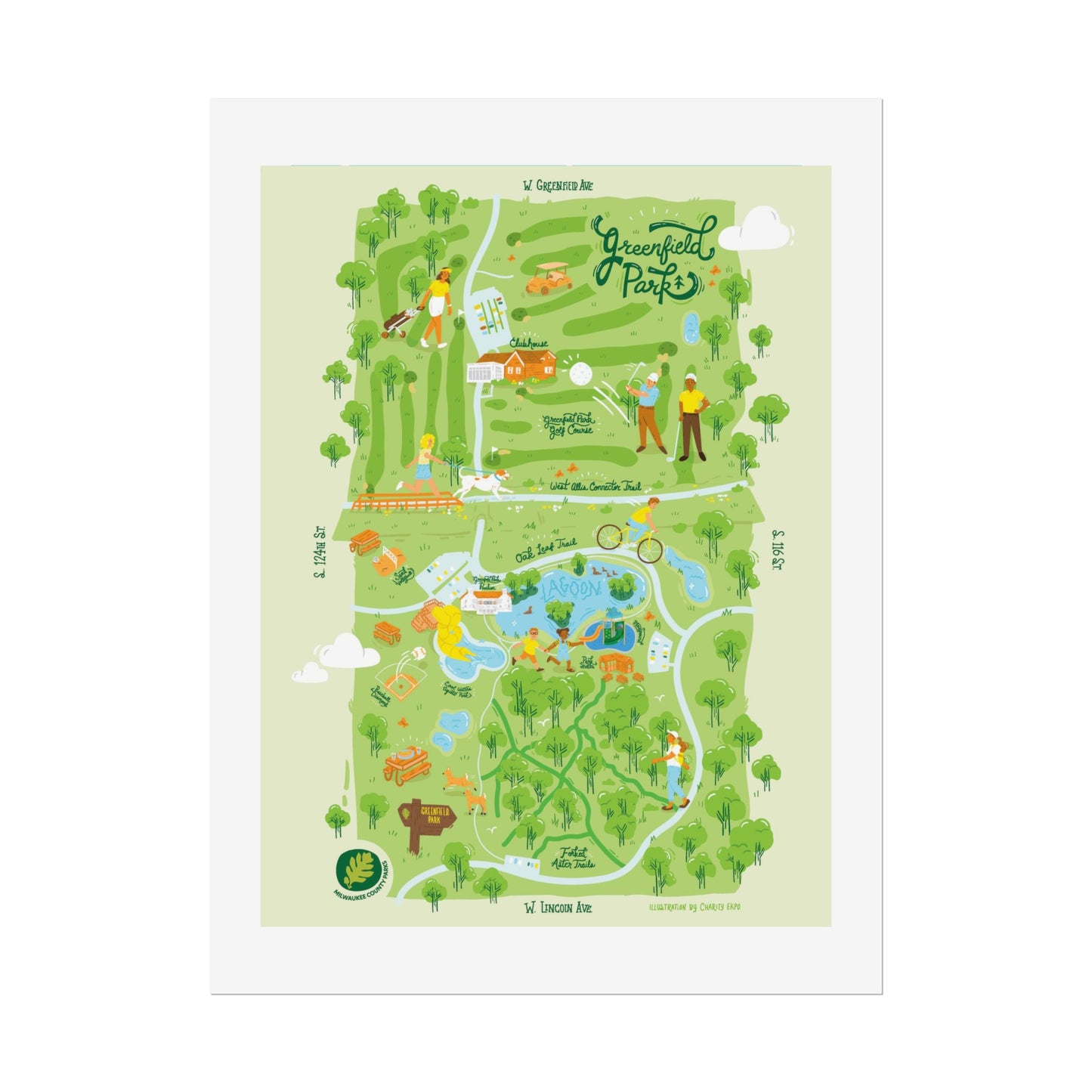 Greenfield Park Poster