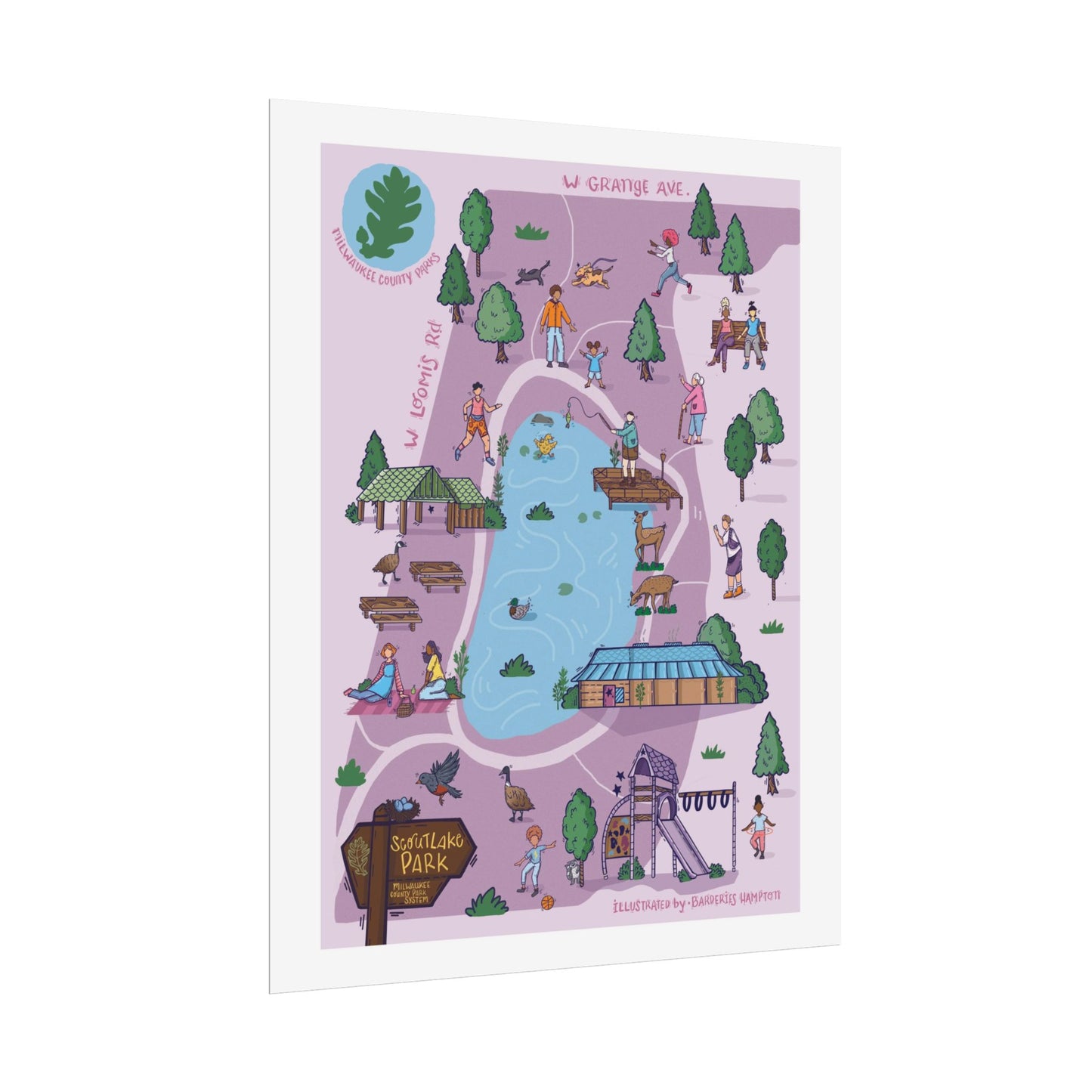 Scout Lake Park Poster