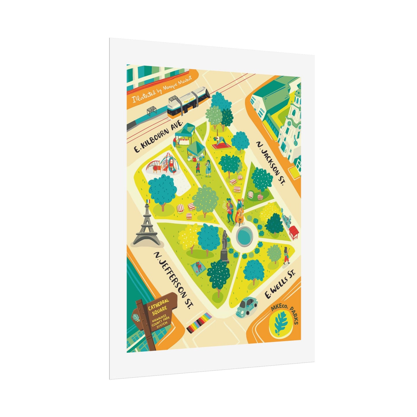 Cathedral Square Poster