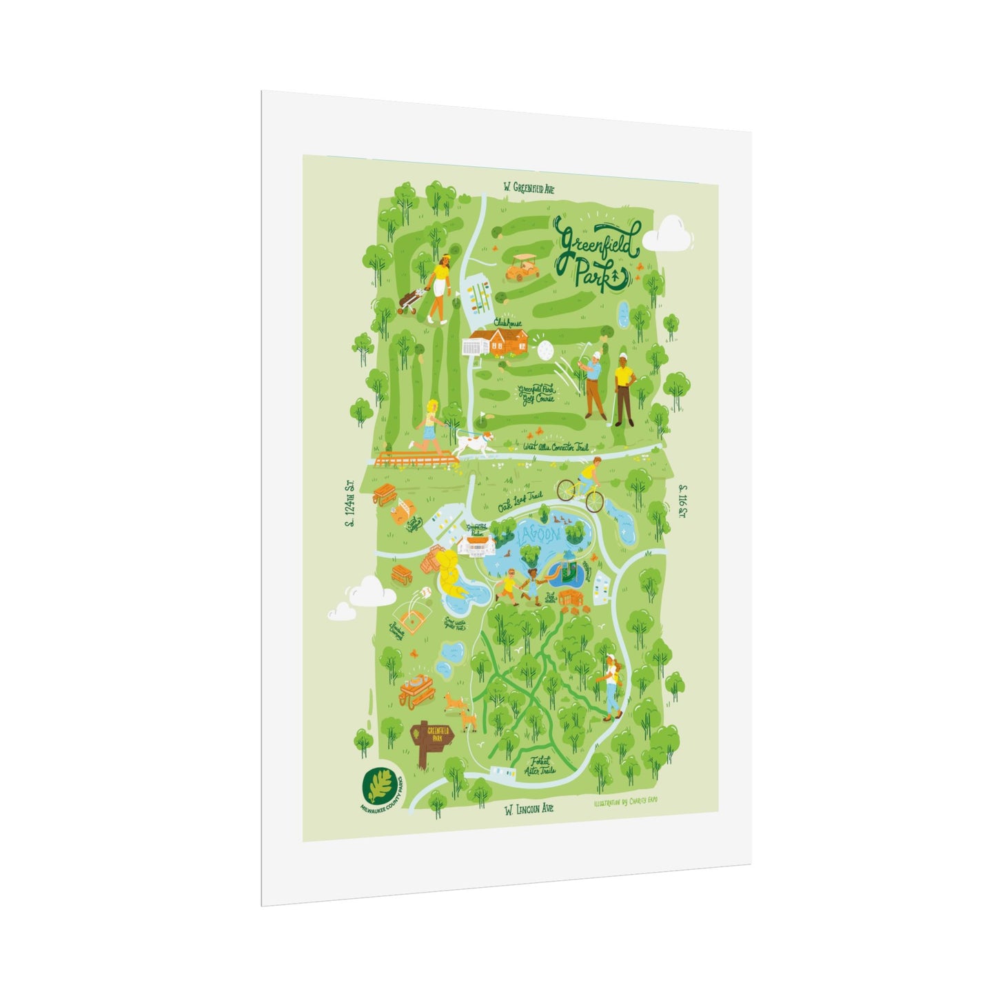 Greenfield Park Poster