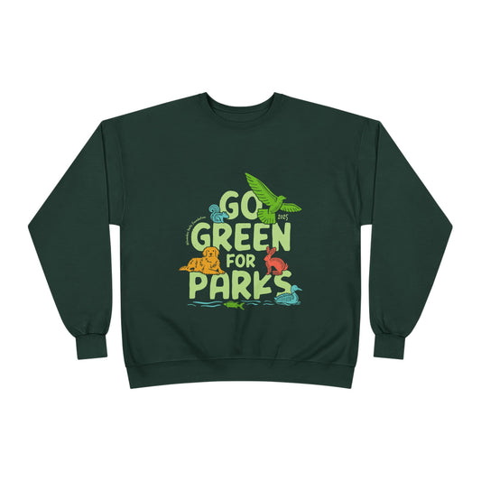 2025 Go Green for Parks Crewneck