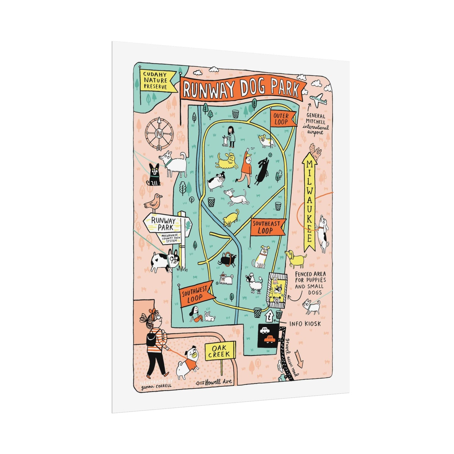 Runaway Dog Park Poster