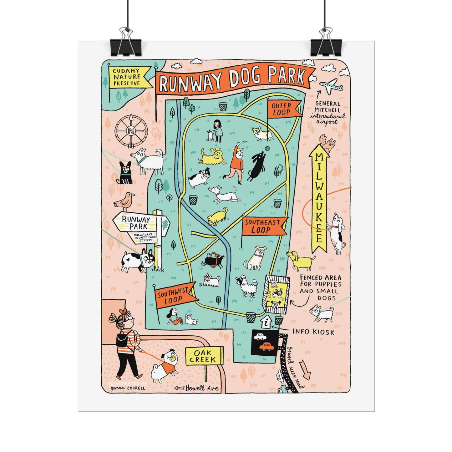 Runaway Dog Park Poster