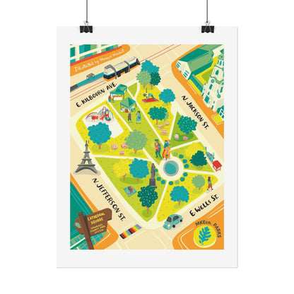 Cathedral Square Poster