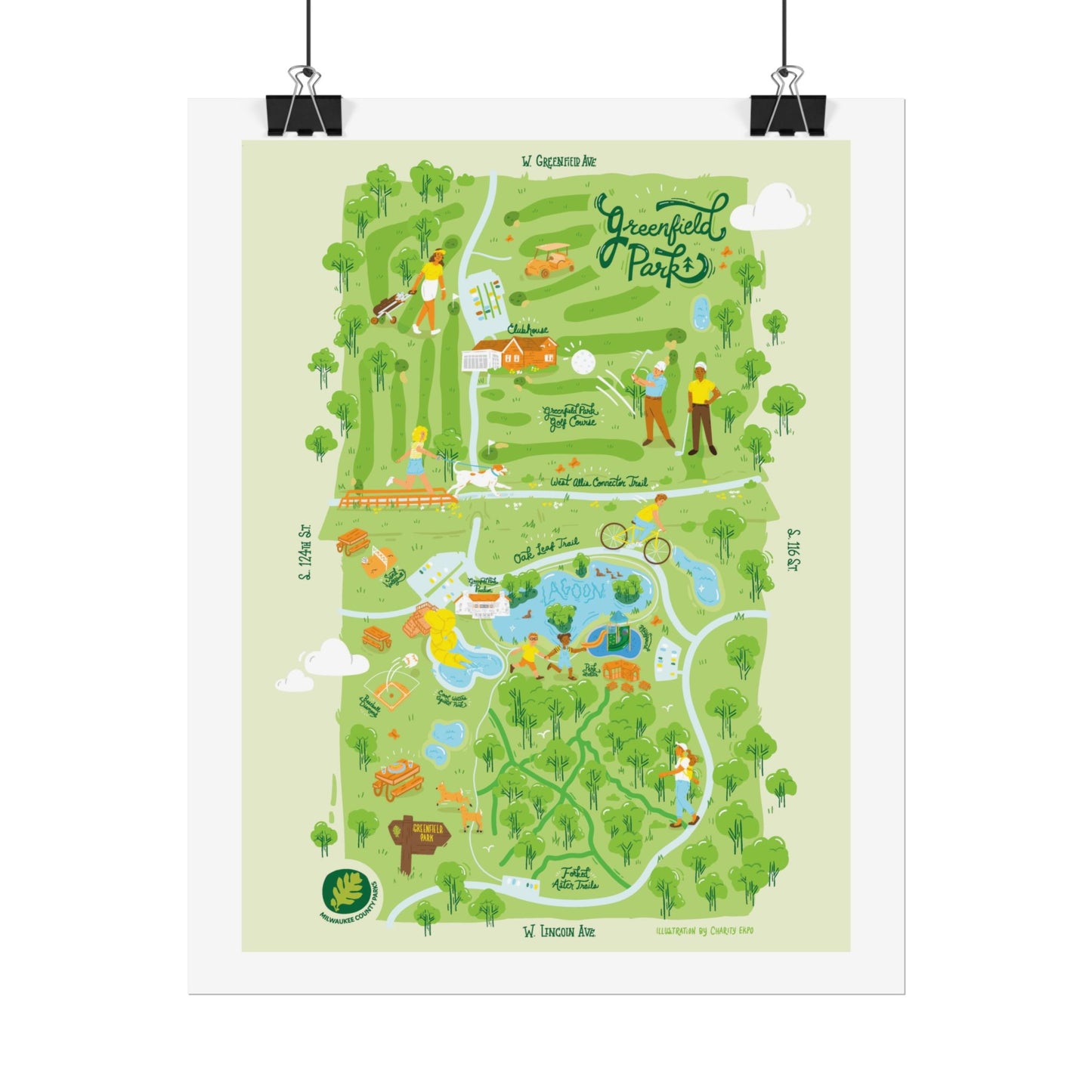 Greenfield Park Poster