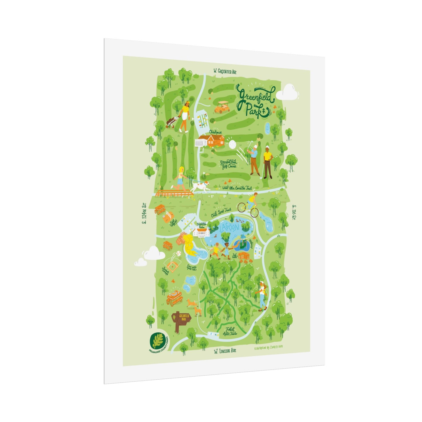 Greenfield Park Poster