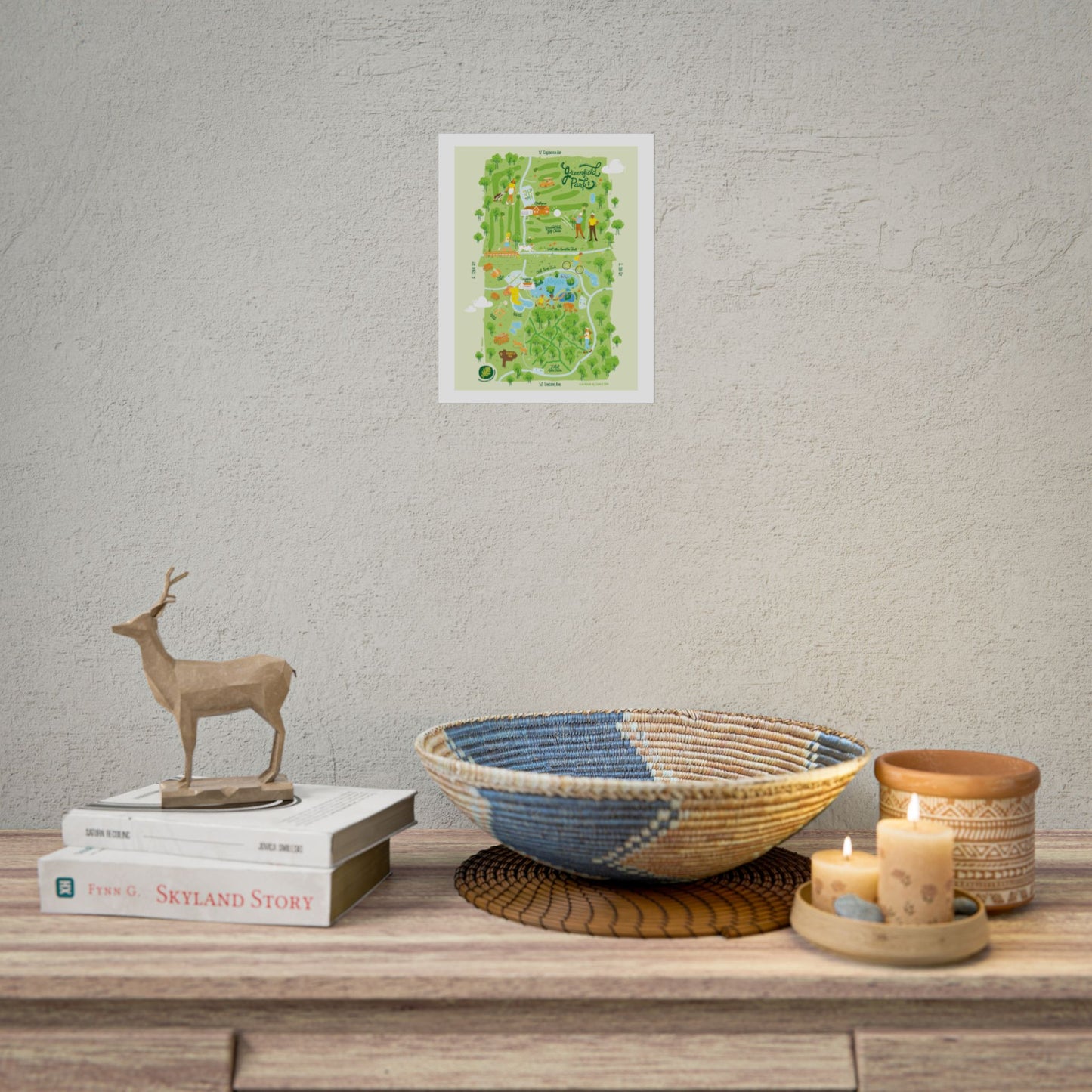 Greenfield Park Poster