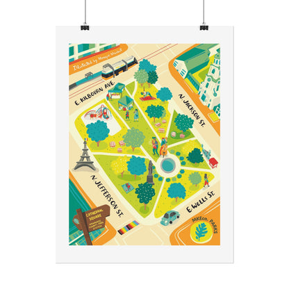 Cathedral Square Poster