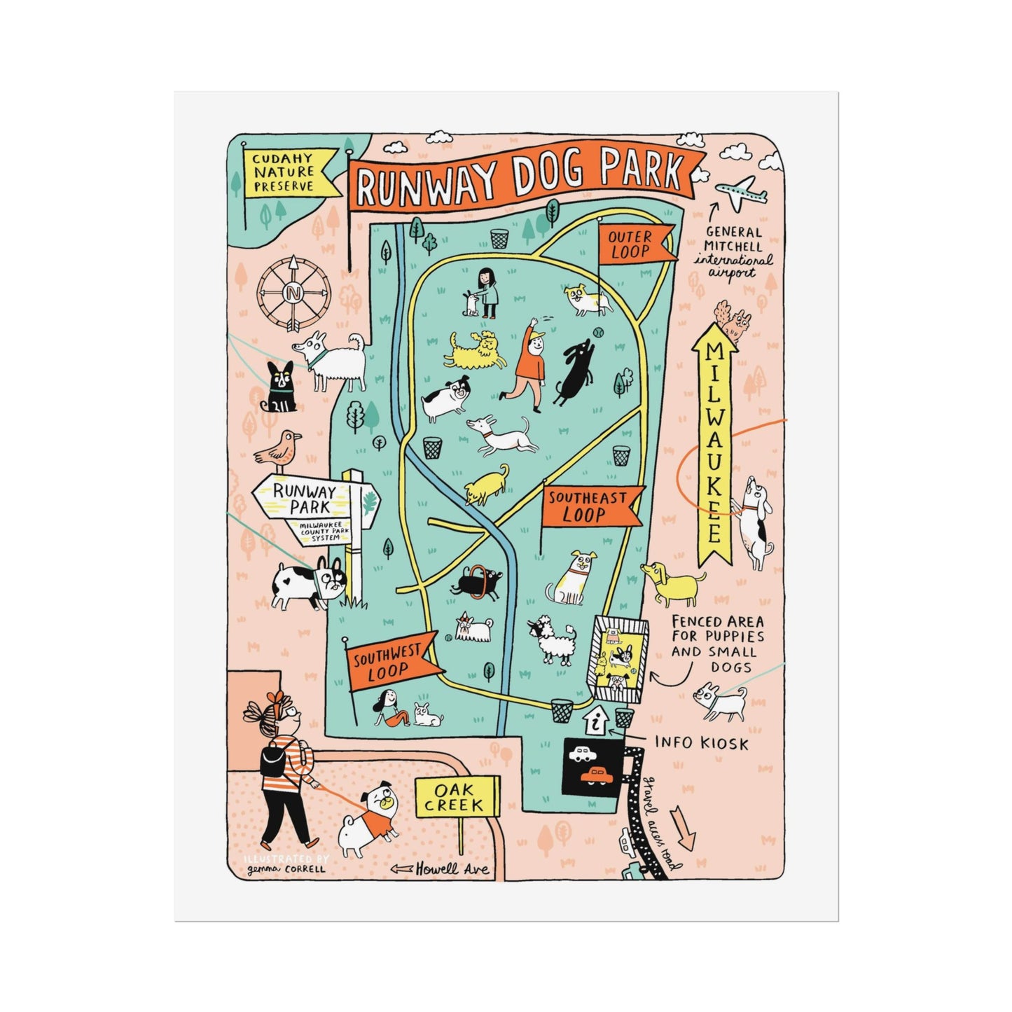 Runaway Dog Park Poster