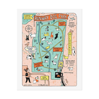 Runaway Dog Park Poster
