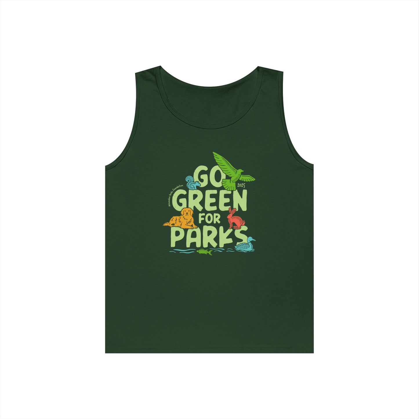 2025 Go Green for Parks Tank Top