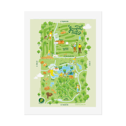 Greenfield Park Poster
