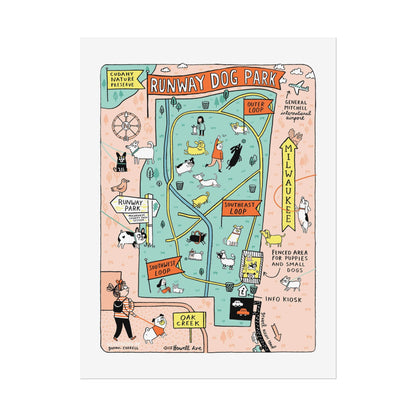 Runaway Dog Park Poster