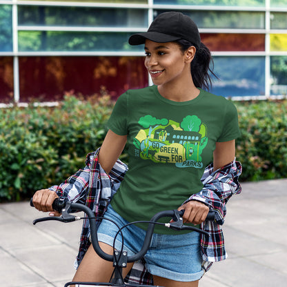 Go Green for Parks 2024 t-shirt