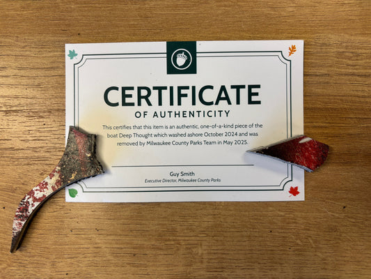 Small Deep Thought Boat Piece